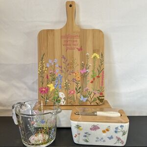 New Dolly Parton Wildflower & Butterflies Spring Collection Set Of 3